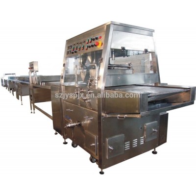 multi functional chocolate coating machine/chocolate enrobing line